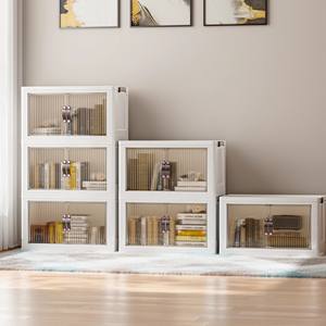 أدراج تخزين بلاستيكية منزلية حديثة قابلة للفصل ومتعددة الوظائف، منظم ألعاب ووجبات خفيفة قابل للطي للخزانة وغرفة المعيشة والسرير - Product Image 6