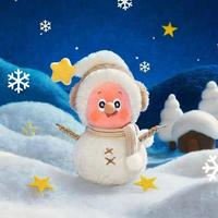 Boîte mystère tendance de la série Starry, mini-poupées en peluche avec porte-clés, cadeaux surprise pour enfants et adultes, vente en gros
