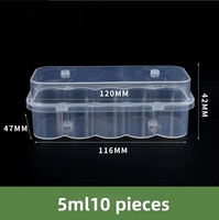 Boîtes en plastique jetables pour peptides de 3 ml à 20 ml, pour étuis de voyage et stockage de vaccins, vente en gros