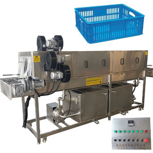 Lavadora industrial de cestas, cajas, palets y bandejas de plástico, precio de fábrica - Product Image 4