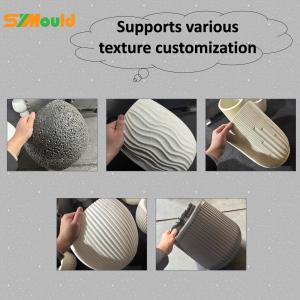 Molde de Extrusión para Macetas de Flores de Nuevo Estilo, Molde de Jardinería de HDPE de 1 Cavidad, Molde de Textura 3D Personalizado para Macetas de Flores DIY - Product Image 2