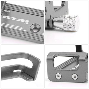 GUB P10 충격 흡수 조정 오토바이 전화 마운트 지원 오토바이 핸들 바 스탠드 마운트 스쿠터 모터 자전거 전화 랙 - Product Image 4