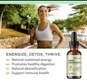 Biokom <span class=keywords><strong>Factory</strong></span> Supply OEM Halal Vegetariano Clorofila Gotas Suplemento Suporte Saúde Intestinal Digestão Clorofila Gotas - Product Image 5