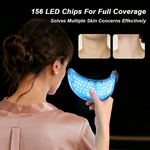 Appareil de beauté pour le cou et le visage à LED 7 couleurs, raffermissant et liftant la peau, anti-rides, soin de la peau, rajeunissement - Product Image 5