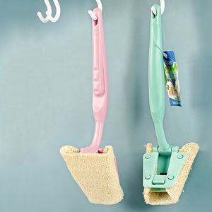 Long-<b>Handled</b> Detachable Eco-Friendly Kitchen Cleaning Brush with Plastic Handle and Loofah <b>Sponge</b> Zenidoo Brand - Product Image 5