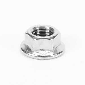 Écrou à bride haute résistance ANSI B18.2.2 en acier au carbone/acier allié/acier inoxydable de grade 10.9, zingué, à haute ténacité - Product Image 1