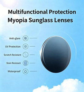 Lentes Progresivas Fotocromáticas HMC 1.56 con Filtro de Luz Azul, Anti-UV, Antireflejantes para <span class=keywords><strong>Gafas</strong></span> - Product Image 5