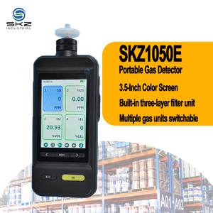 <span class=keywords><strong>Detector</strong></span> Portátil de Gás Hidrocarboneto Não Metano Total SKZ1050E-CxHy 0-500ppm - Product Image 1