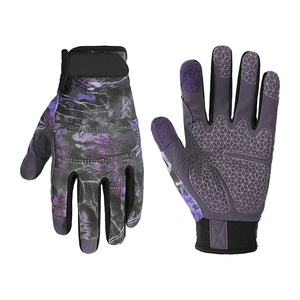 Guantes Mecánicos de Algodón Antideslizantes Flexibles Personalizados con 12 Pulgadas de Longitud, Guantes de Seguridad para Trabajos de Construcción - Product Image 4