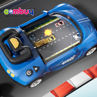 Machine de Jeu de Course Simulateur de Conduite de Bureau Électrique avec Lumières et Musique