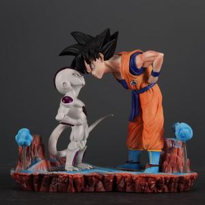 Figurines d'anime Dragon Ball Super Saiya en PVC, Sun Wukong et <span class=keywords><strong>Frisa</strong></span>, Goku Vs. <span class=keywords><strong>Frisa</strong></span> Crosseye, modèle fait à la main, boîte de couleur - Product Image 2