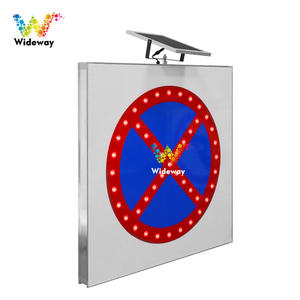 एल्युमीनियम के नेतृत्व वाले सौर यातायात के संकेत बोर्ड की चेतावनी - Product Image 4