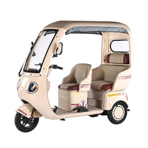 <span class=keywords><strong>Prix</strong></span> d'usine, vente en gros : Tricycle électrique cargo à 3 roues avec pneus larges pour adulte, 48V 500W, modèle ouvert - Product Image 4