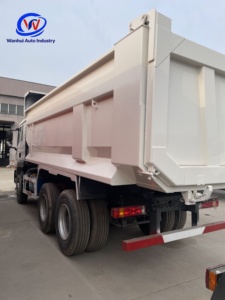 Camion benne d'occasion Sinotruk HOWO TX 6x4 371HP <span class=keywords><strong>Euro</strong></span> 5 Weichai, 10 roues, conduite à gauche, pour transport de sable minier, benne à plateau, usage intensif - Product Image 5