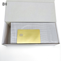 Tarjeta de Combustible de Doble Interfaz, Tarjeta Inteligente de Contacto SLE 4428 para Gasolinera, Tarjeta RFID
