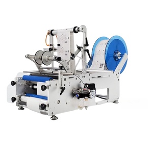 Factory Discount Semi-automatic Manual <b>Label</b> Printing <b>Machine</b> for Glass Plastic PET Bottle and Jar <b>Labeling</b> Electrically Driven - Product Image 4