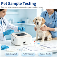 Analyseur POCT quantitatif d'immunoessai fluorescent à sec pour la progestérone canine et feline – Dispositif de test rapide pour cliniques vétérinaires