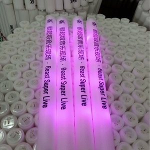 Oem Neon Baton Wand Ống nguồn cung cấp bên đa màu sắc tùy chỉnh Glow giá rẻ đêm chạy sử dụng nhấp nháy ánh sáng lên cổ vũ LED Foam Stick - Product Image 5