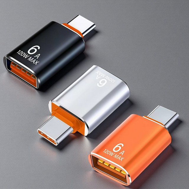 120W OTG Adapter Mobile Phone Card Reader USB Flash Drive Memory Card USB 3.0 to Type C Converter