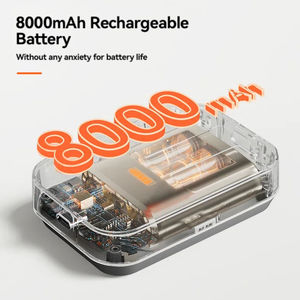 8000mAh Oplaadbare Grafeen Massagegordel met Dubbele Frequentie Vibratie, Verwarming en 30 Minuten Automatische Timer voor Vrouwen en Meisjes - Product Image 4