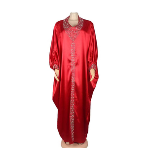 <span class=keywords><strong>Robe</strong></span> <span class=keywords><strong>longue</strong></span> d'été traditionnelle africaine pour femmes K0167, manches chauve-souris, manches longues, <span class=keywords><strong>robe</strong></span> <span class=keywords><strong>en</strong></span> polyester, <span class=keywords><strong>robe</strong></span> Dashiki pour femme - Product Image 4