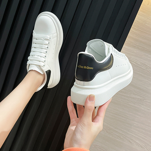Sneaker da Skate YK 26158 con Logo Personalizzato in Vera <span class=keywords><strong>Pelle</strong></span> Alexandr da <span class=keywords><strong>Donna</strong></span>, alla Moda e Casual con Plataforma Alta - Product Image 4
