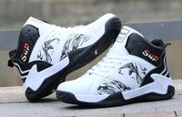 Chaussures de sport à impression encre et encre, baskets de course pour hommes