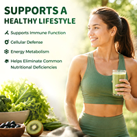 OEM Private Label Suiker Vrije Multivitamine Gummies Fruit & Groente Plantencomplex Glutenvrij GMP Supplement voor Volwassenen Groothandel