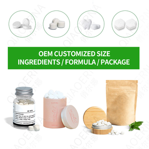 Etiqueta privada Orgánica Vegana <span class=keywords><strong>Natural</strong></span> Menta <span class=keywords><strong>Carbón</strong></span> Aloe Vera Respetuoso con el medio ambiente Dientes brillantes Blanqueamiento Pasta de dientes <span class=keywords><strong>Pastillas</strong></span> - Product Image 6