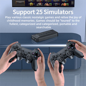 M16 aile <span class=keywords><strong>TV</strong></span> 64G dahili 20000 oyunları sopa 2 kablosuz denetleyici <span class=keywords><strong>Gamepad</strong></span> 4K HD Video oyunu konsolu noel hediyesi - Product Image 4