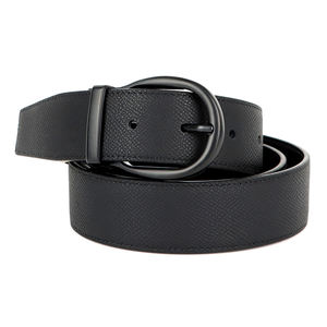 العلامة التجارية الجديدة شعار قابل للتخصيص للرجال حقيقي أسود بني اختياري أزياء عارضة دبوس مشبك حزام رسمي - Product Image 1