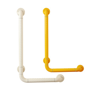 Barras de apoyo para baño Taitai Protection en forma de L, de acero inoxidable antideslizante, para uso de personas mayores y con discapacidad. - Product Image 2