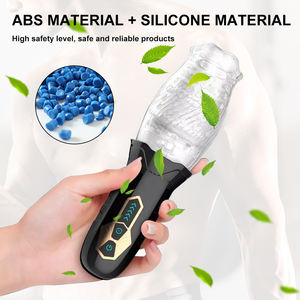 Maschio elettrico che spinge masturbatore maschile automatico maschio masturbatore tazza giocattoli del sesso degli uomini vibratore masturbazione tazza - Product Image 3