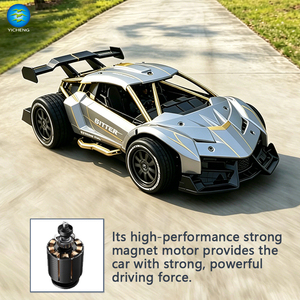 รถแข่งบังคับวิทยุ 1:20 สเกล 2.4G ผลิตจากโลหะผสมแบบหล่อขึ้นรูป 4CH 2WD พร้อมแบตเตอรี่แบบชาร์จ USB สำหรับเด็กผู้ชาย - Product Image 4