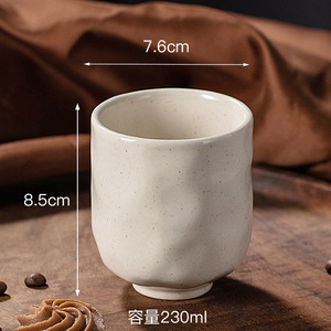 Tasses à café en céramique minimalistes créatives personnalisées, tendance et élégantes, tasses à expresso à pois métalliques - Product Image 4