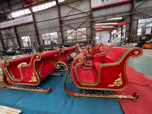 Jeu d'attraction foraine carrousel équipement de parc d'attractions en plein air Prix <span class=keywords><strong>Manege</strong></span> auto-contrôle thème de noël tour en avion - Product Image 4
