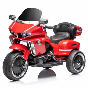 Motocicleta eléctrica para niños de 12V, 3 ruedas, estilo coche, novedad de 2022