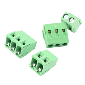 5.0mm 7.5mm pas 2P <span class=keywords><strong>3</strong></span> P 2 <span class=keywords><strong>3</strong></span> broches pôles droit DIP PCB bornier à vis connecteur de câble 300V - Product Image 1