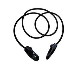 Ganchos de remolque, cuerda elástica de acero de 5 mm con gancho plano de 160 cm para uso en exteriores en kayak - Product Image 5