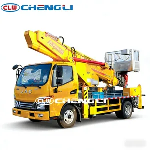 รถบรรทุกติดตั้งกระเช้ายกไฮดรอลิกแบบตรง ยี่ห้อ JAC ขนาด 30 เมตร - Product Image 2