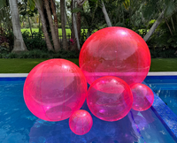 Ballons de plage gonflables géants en PVC, colorés, pour fêtes au bord de la piscine, jouets de plage d'été, impression de logo personnalisée, vente en gros OEM