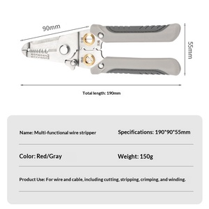 Stainless steel multifunctional electrician <b>wire</b> <b>stripper</b> <b>wire</b> <b>stripper</b> <b>wire</b> <b>stripper</b> <b>wire</b> <b>stripper</b> <b>wire</b> <b>stripper</b> <b>wire</b> <b>stripper</b> - Product Image 3