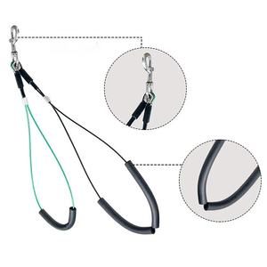 Tali kekang perawatan hewan anjing kucing, dapat diatur meja perawatan hewan peliharaan tali meja d-cincin mandi tali pengikat leher anjing - Product Image 3