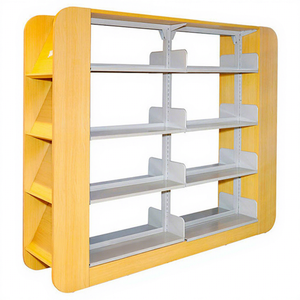 Muebles Escolares de Alta Calidad, Estantería para Documentos de Biblioteca, Estantería de Madera y Metal para Universidad y Estudiantes - Product Image 3