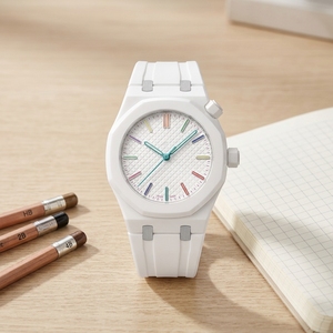 <span class=keywords><strong>Bracelet</strong></span> de montre en silicone personnalisé compatible avec AP X <span class=keywords><strong>Swatch</strong></span> Band AP Royal Pop Strap Pocket Wrist Bands - Product Image 2