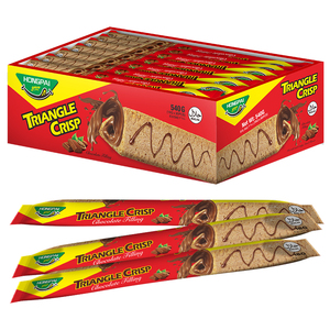 Lava tam giác sắc nét thanh bánh quy sô cô la hương vị bánh quy Cookie đồ ăn nhẹ - Product Image 1