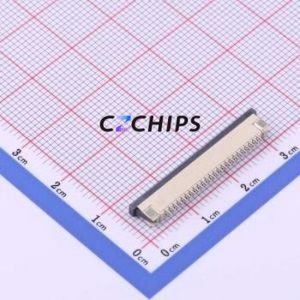 FPC-1.0AS-24PWBH25 FFC/FPC Connector SMD,P=1mm Connector Drawer Type Top Contact 24P 1mm - Product Image 2