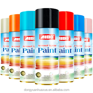 Peinture acrylique en aérosol 400 ml, 12 <span class=keywords><strong>couleurs</strong></span> disponibles, couleur personnalisée OEM, pigment organique, revêtement pigmentaire pour l'artisanat et la décoration intérieure - Product Image 1