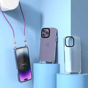 Sang Trọng Chống Sốc Rõ Ràng Cứng Trường Hợp Điện Thoại Cho <span class=keywords><strong>Iphone</strong></span> 14 13 12 11 Pro Max X XR XS 7 8 Cộng Với Mềm Silicone Bumper Trong Suốt Bìa - Product Image 5