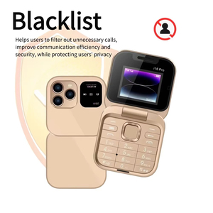 I16 Pro Mini Telefono a Conchiglia, Cellulare Pieghevole Dual SIM Globale con Display HD, Funzione Magic Voice, Radio FM, Blacklist e Chiamata Rapida - Product Image 5